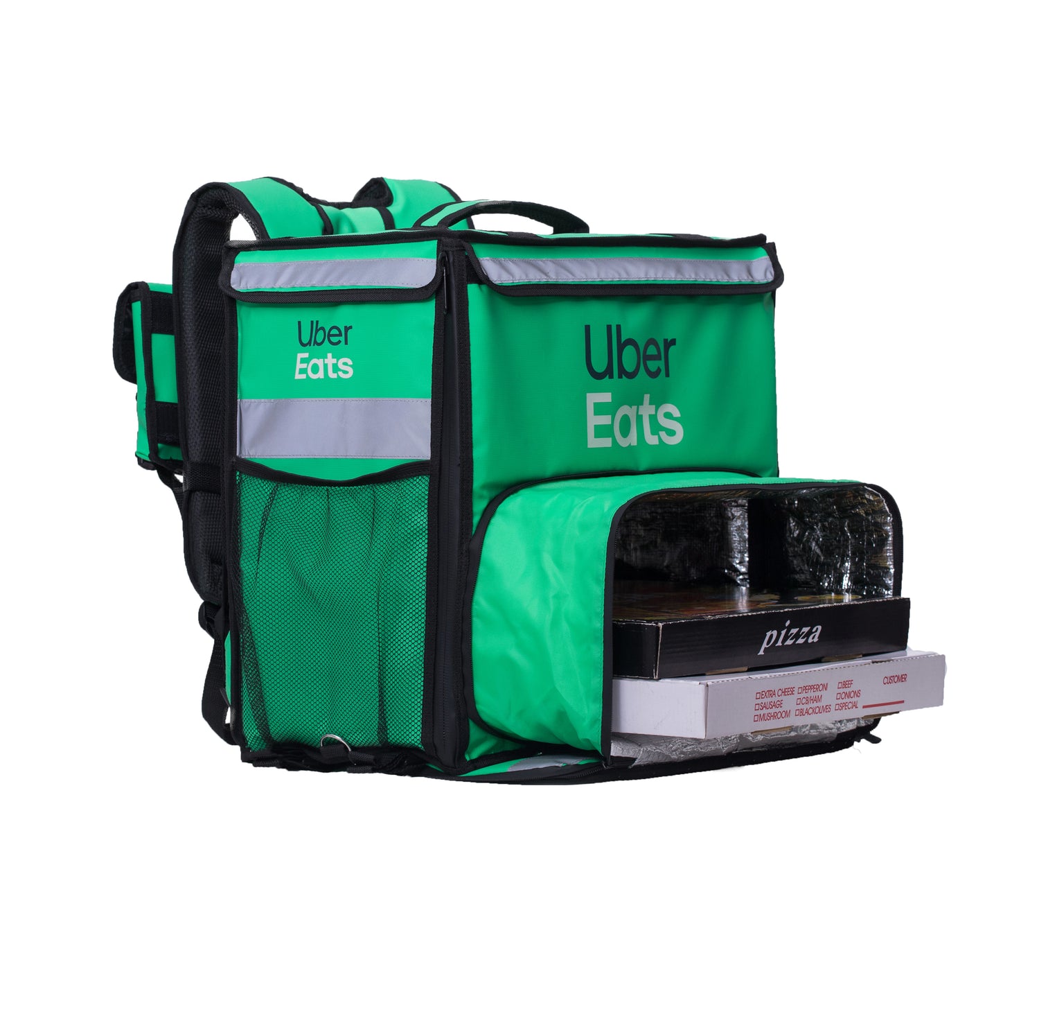 ゴ入り配達バッグ（グリーン） - Delivery Bag with Logo (Green)